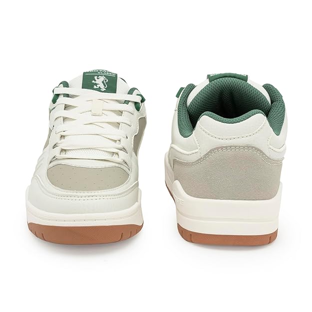 Red Tape Casual Sneaker Shoes for Men White/Green Edition-820