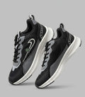 Men's Urban Pace Breathable Running Sports Shoes – Black/Grey