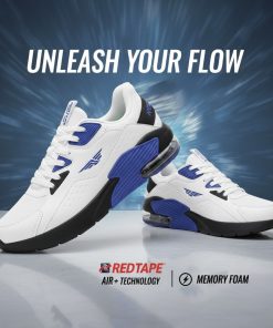 Redtape Air Sneaker White/Blue Edition