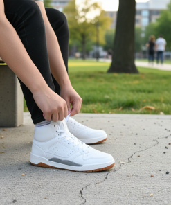 Redtape High-Neck Sneaker For Men | White Edition-15