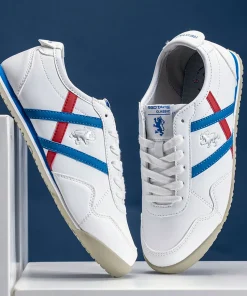 Redtape Casual Sneaker Shoes For Men White/Blue Edition