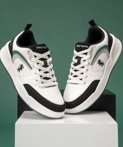 Redtape Casual Sneaker Shoes for Men White-Black Edition-632