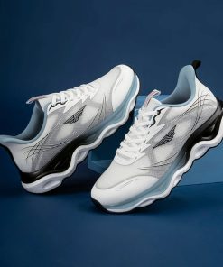 Red Tape Athleisure Shoes for Men White/Blue Edition-4300