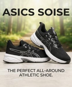 Asics Lifestyle Sneakers Shoes For Men Black Edition-2432